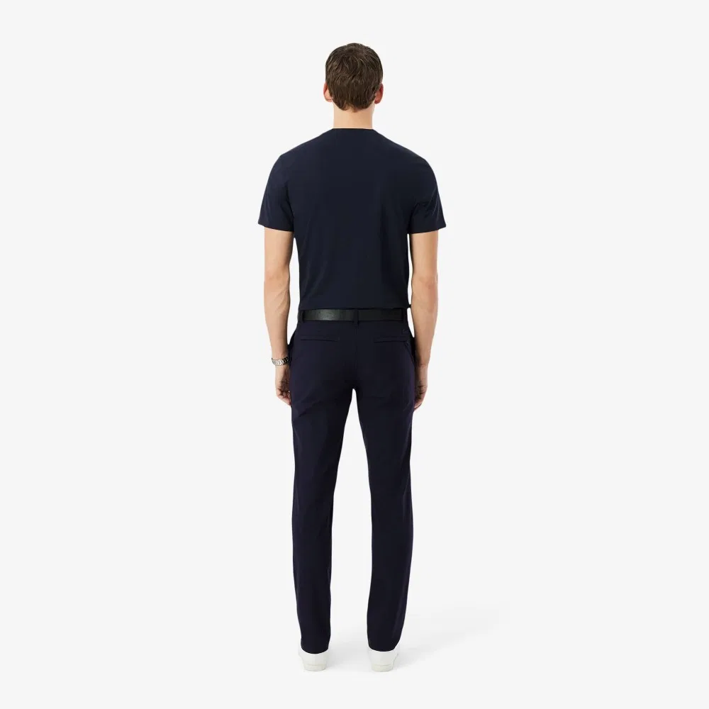 Мужские брюки Commuter, тёмно-синие, от Lacoste — фото 3