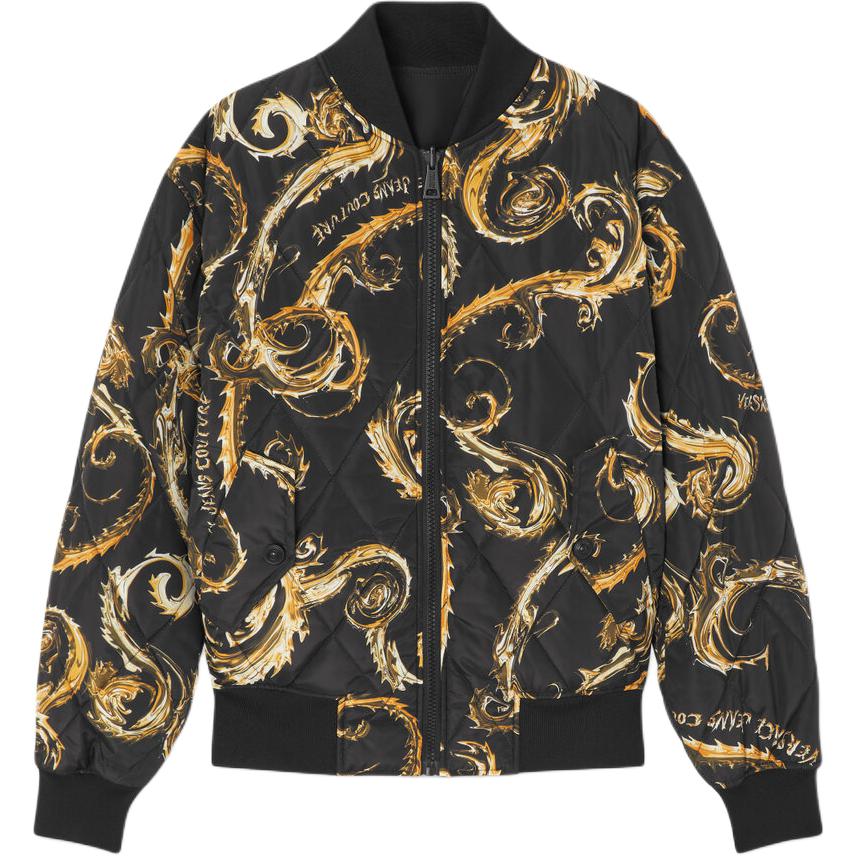 

VERSACE JEANS COUTURE Обратимая утепленная бомбер, Black
