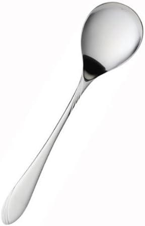 

Ложка для десертного супа Sato Metal Industries SALUS Mermaid, сделано в Японии, Dessert Soup Spoon