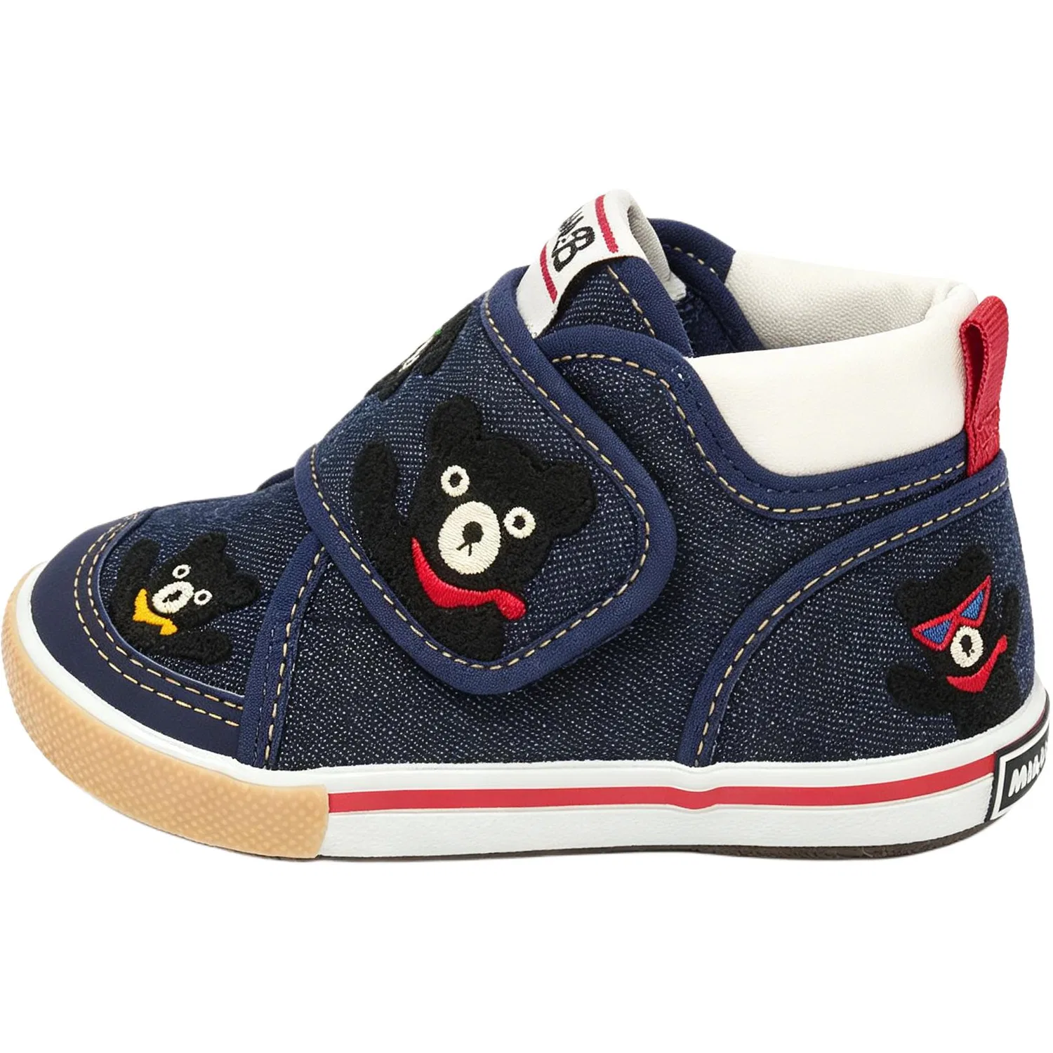 Низкие кроссовки для малышей Indigo Infant And Toddler MIKI HOUSE
