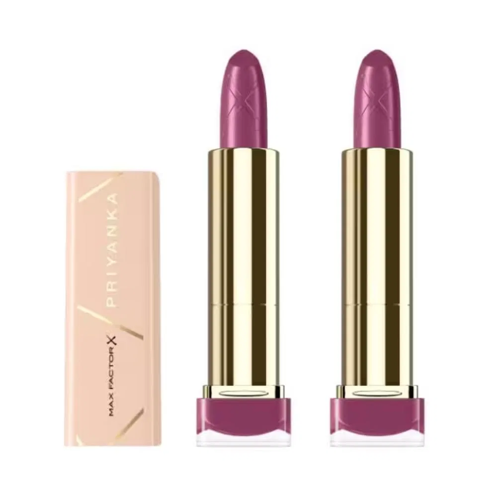 Набор губных помад Max Factor Colour Elixir Priyanka Lipstick, 2 шт., 128 Blooming Orchid Max Factor