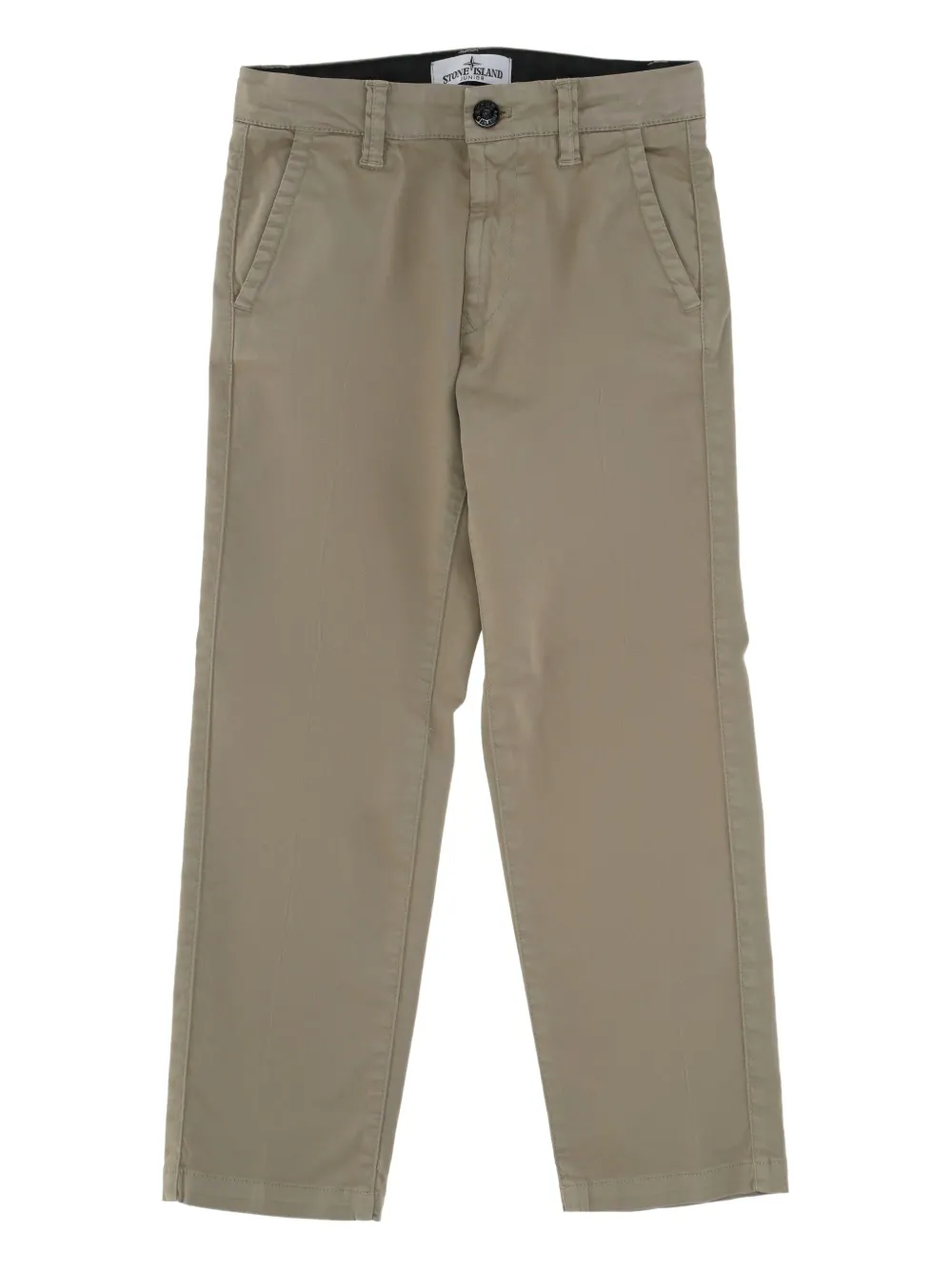 

Брюки с нашивкой-логотипом Stone Island Junior, нейтральный