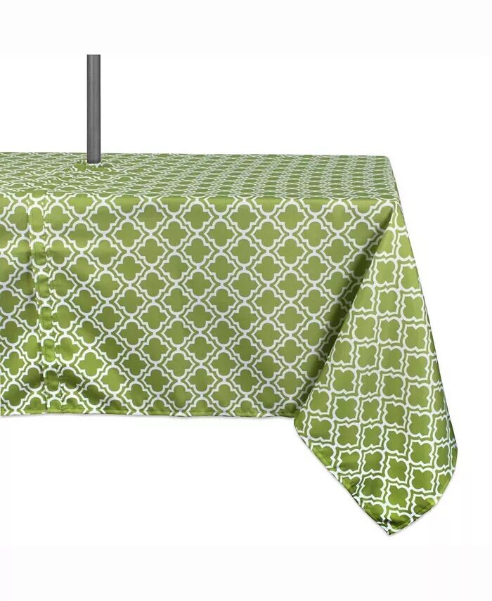 

Скатерть для улицы на молнии 60 x 120 дюймов Design Imports, зеленый