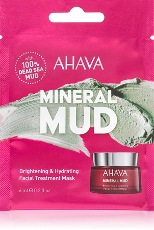 

Осветляющая маска для лица с увлажняющим эффектом AHAVA Mineral Mud, 6 ml