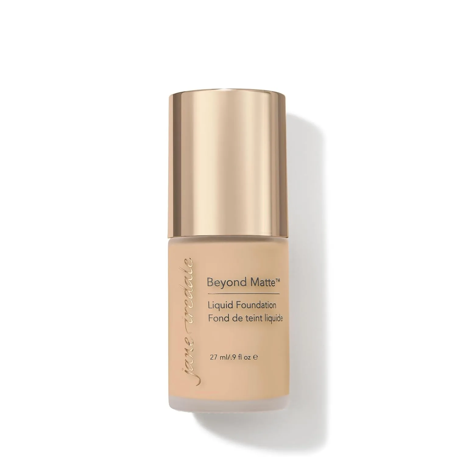 Jane Iredale Beyond Matte 3-в-1 Жидкая тональная основа. Легкое, наслаиваемое покрытие с полуматовым финишем. Веганский продукт, не тестируется на животных., M7