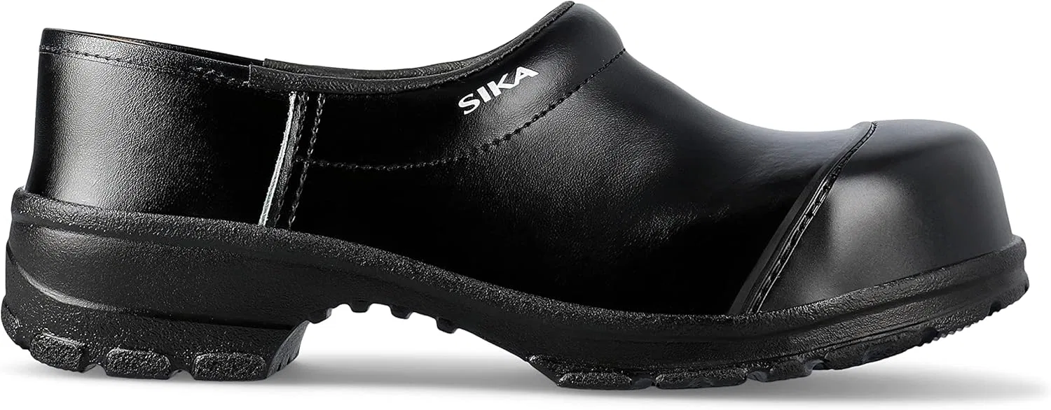 Сабо SIKA 29 с закрытым каблуком, полиуретановой подошвой и подошвой KN S3, Black — фото 2