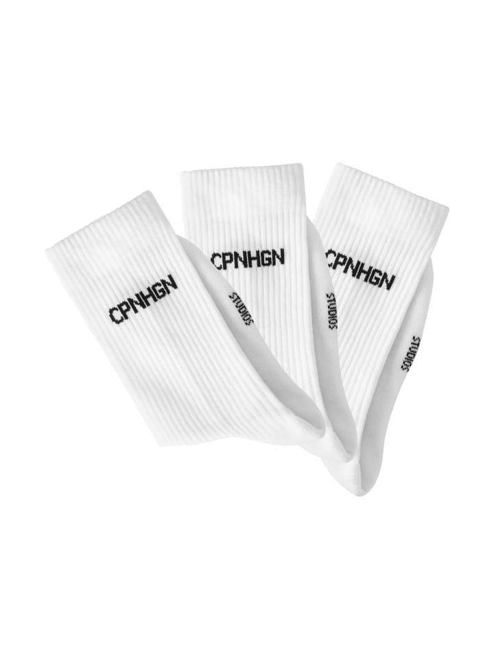 

Copenhagen Studios Теннисные носки белого цвета, размер 3XL