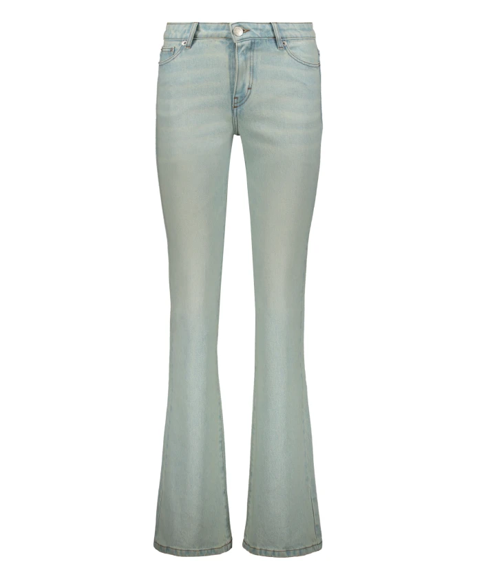 

Классические джинсы с контрастными швами Ami Paris, синий