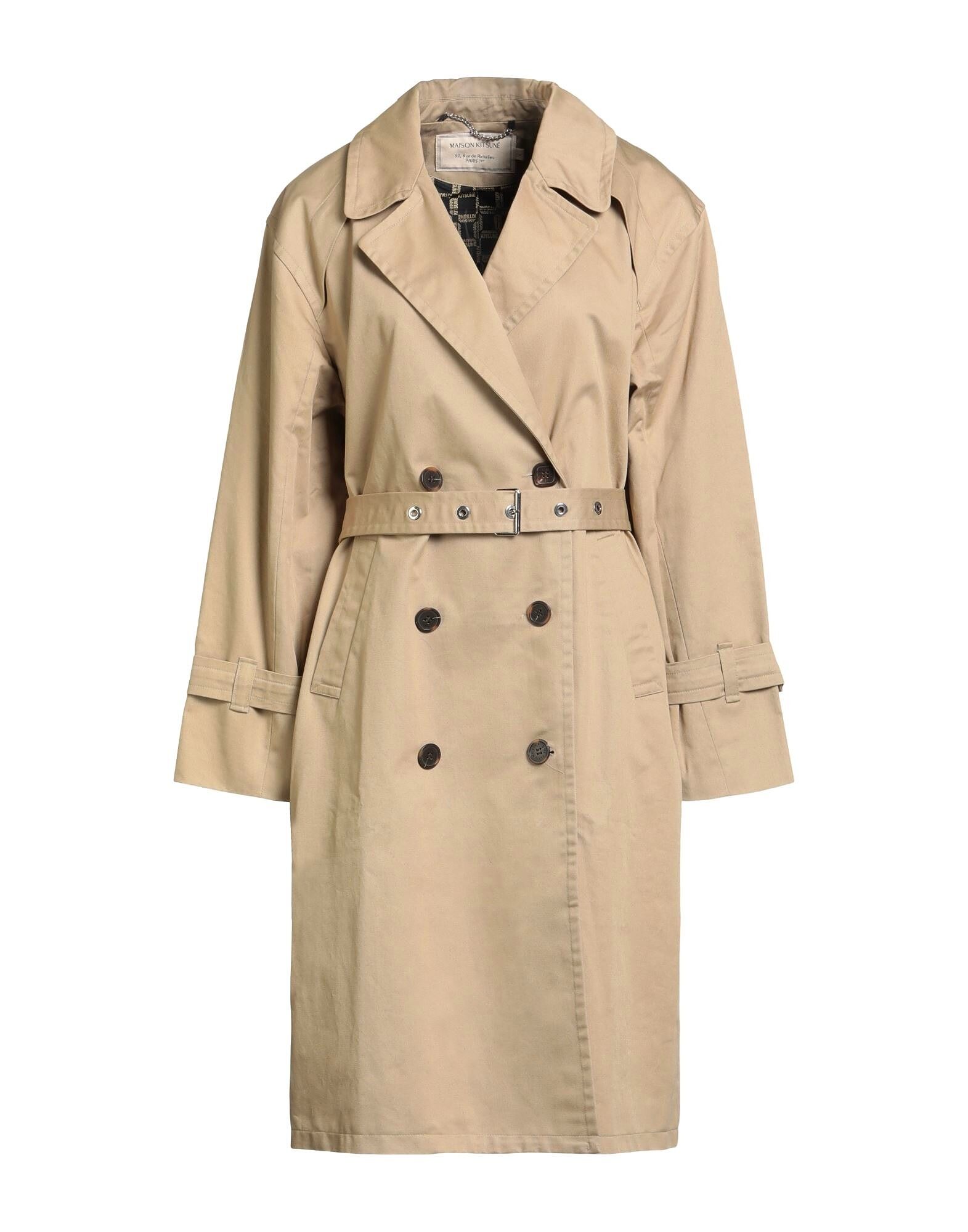 

Пальто и тренчи Maison Kitsuné, бежевый
