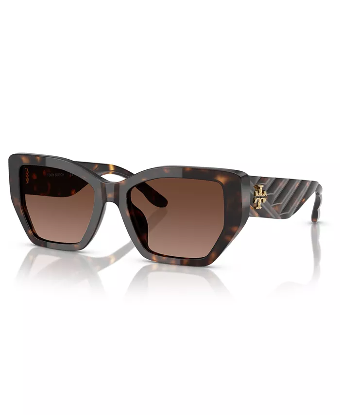 

Женские поляризационные солнцезащитные очки TY7187U Tory Burch, коричневый