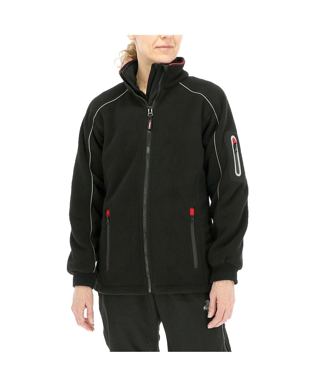 

Женская теплая куртка из гибридного флиса RefrigiWear, черный