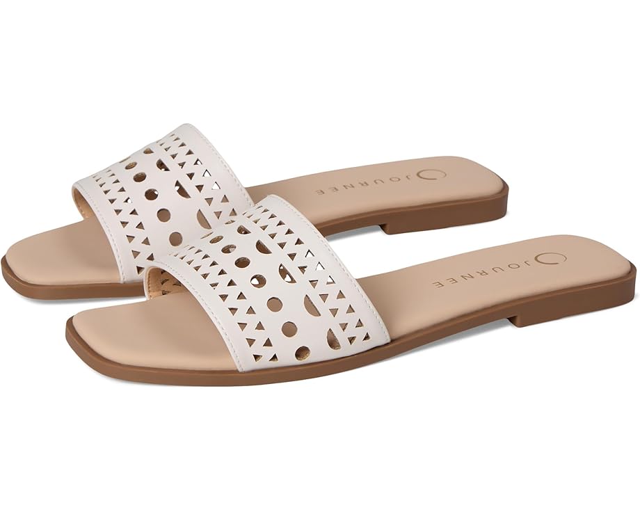 Сандалии Journee Collection Brodie, цвет Bone