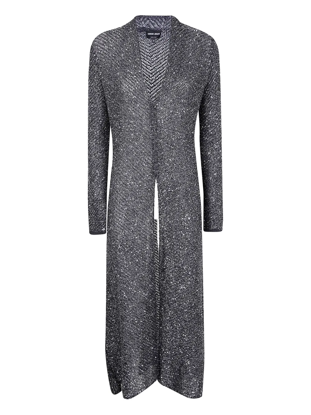 

Ажурный трикотаж Giorgio Armani, серый