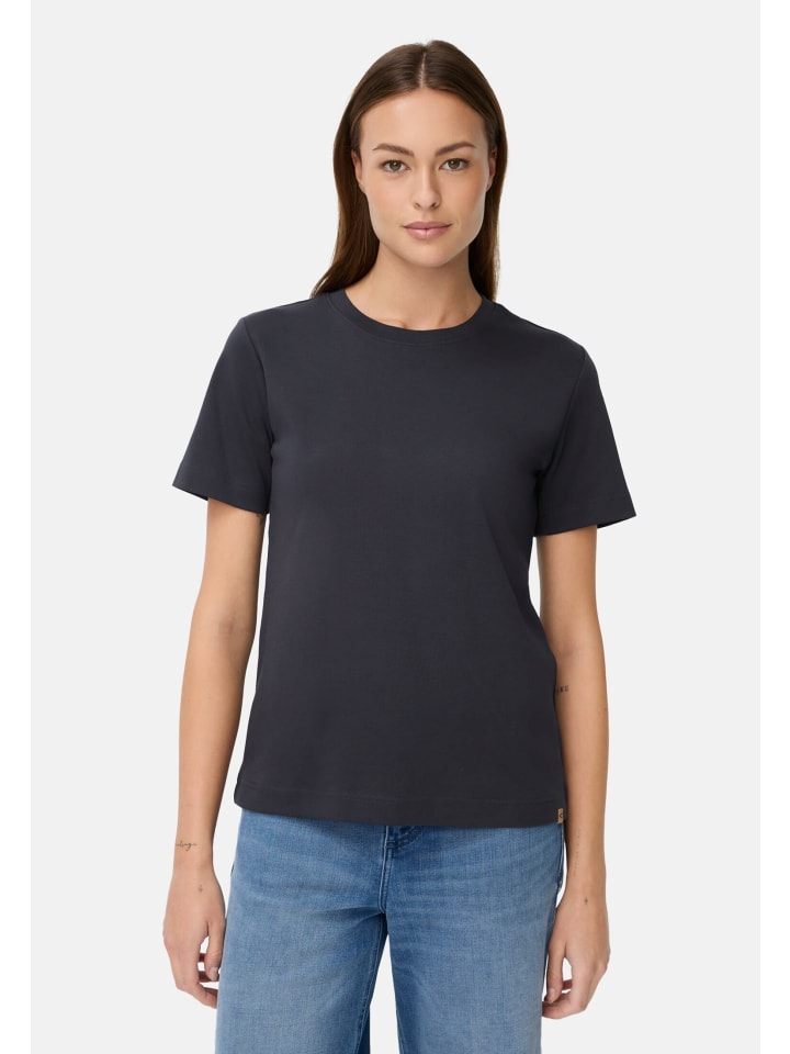 

Camel Active Футболка из чистого хлопка темно-синего цвета, Синий, Camel Active Футболка из чистого хлопка темно-синего цвета