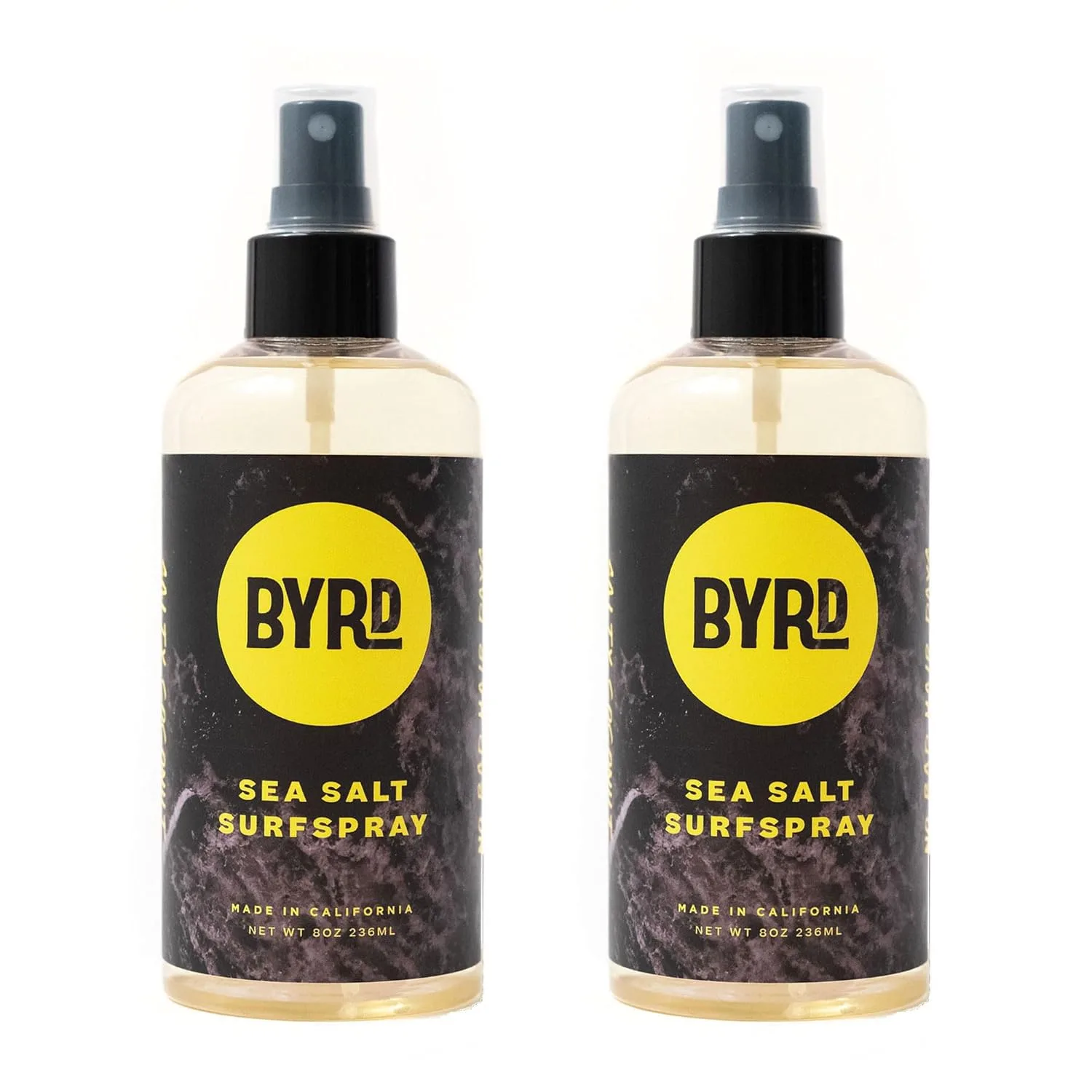 Byrd Sea Salt Surfspray, аромат соленого кокоса, текстурный спрей с морской солью для объема и увлажнения мужских волос, для всех типов волос, 2 шт по 240 мл 237 мл (2 шт.) Byrd Hairdo Products