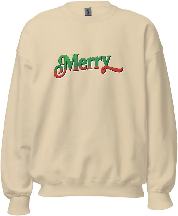 

Рождественский свитшот с круглым вырезом