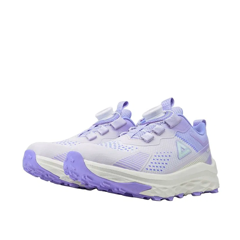 Кроссовки детские PEAK Youth Basketball Shoes серо-черные — фото 4