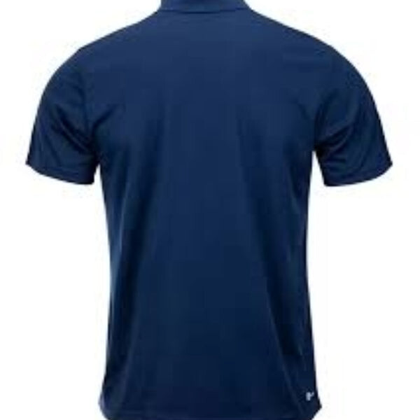Рубашка поло train essentials piqu 3 stripes training polo shirt asia sizing Adidas, синий — фото 2