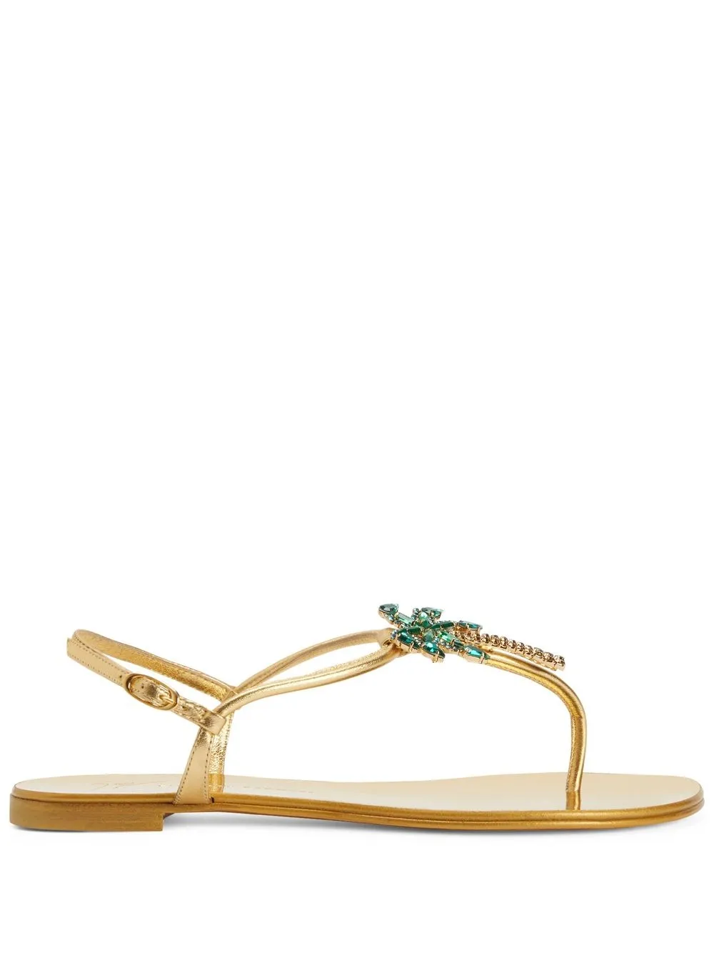 Сандалии Venice Beach Giuseppe Zanotti, золотой