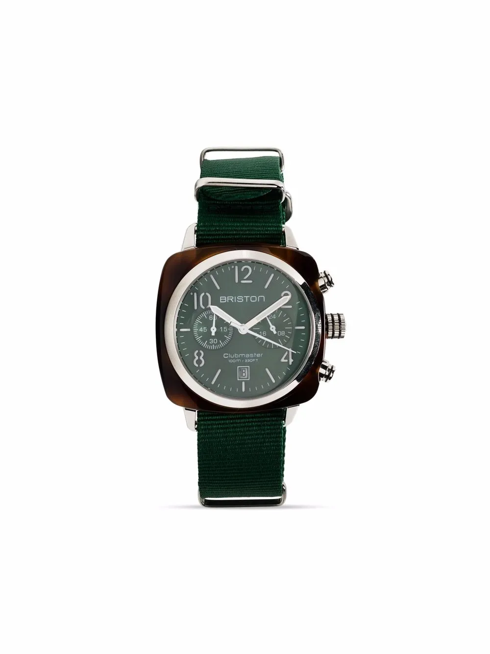 

Наручные часы Clubmaster Classic 40 мм Briston, зеленый