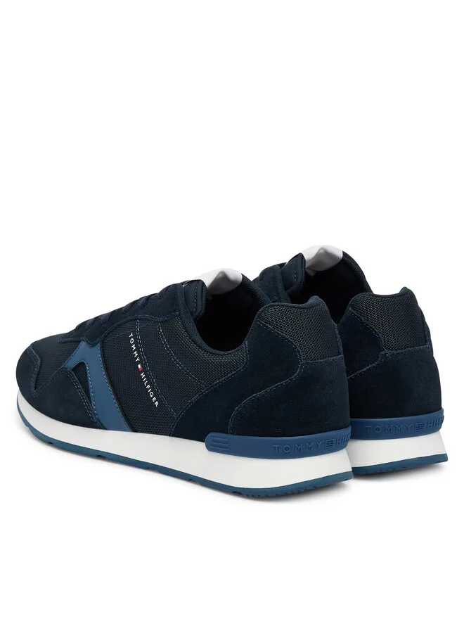 Tommy Hilfiger Кроссовки Runner Icon Mix FM0FM05679 темно-синие — фото 3