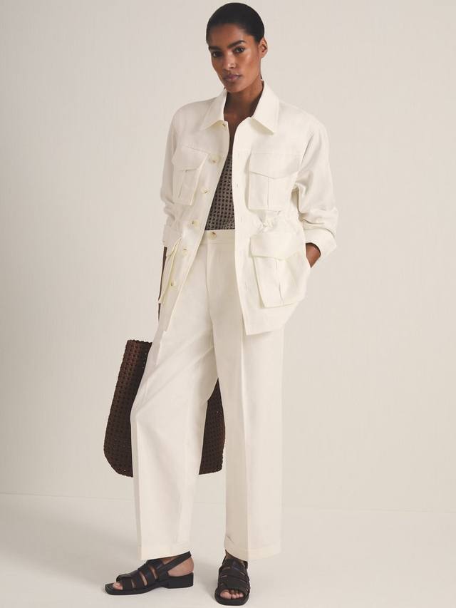 

Les 100 Ciels Luca утеплённые брюки Reiss, White