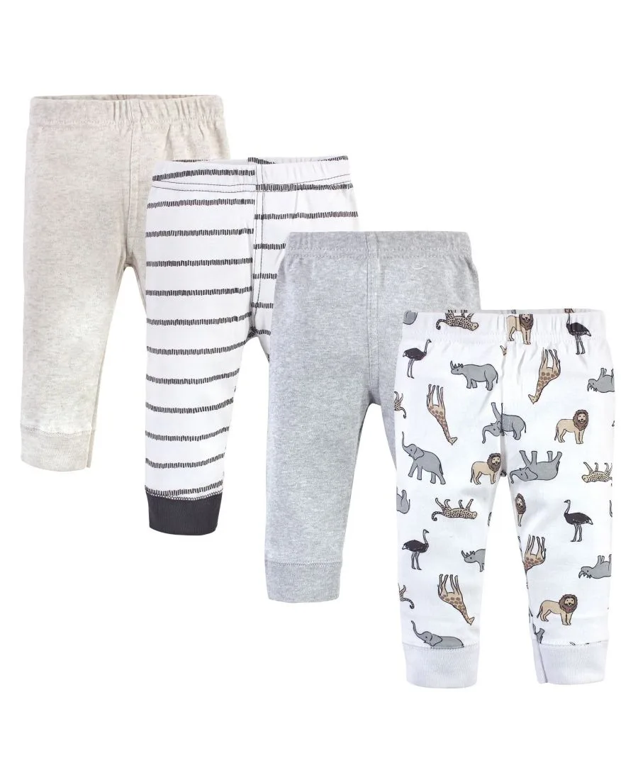 Хлопковые удобные штаны Hudson Baby, Neutral Safari