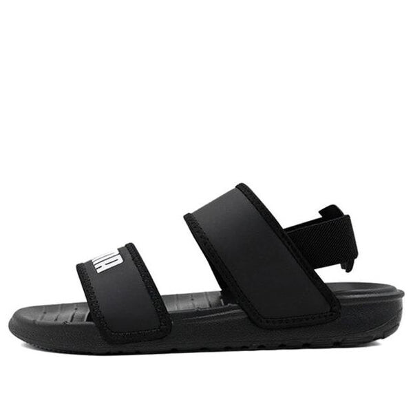 

Сандалии soft sandal 'black white' Puma, черный