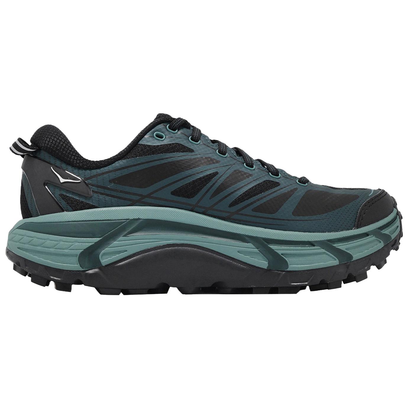 HOKA ONE ONE Кроссовки для трейлраннинга Mafate Speed 2 Unisex Black Green — фото 3