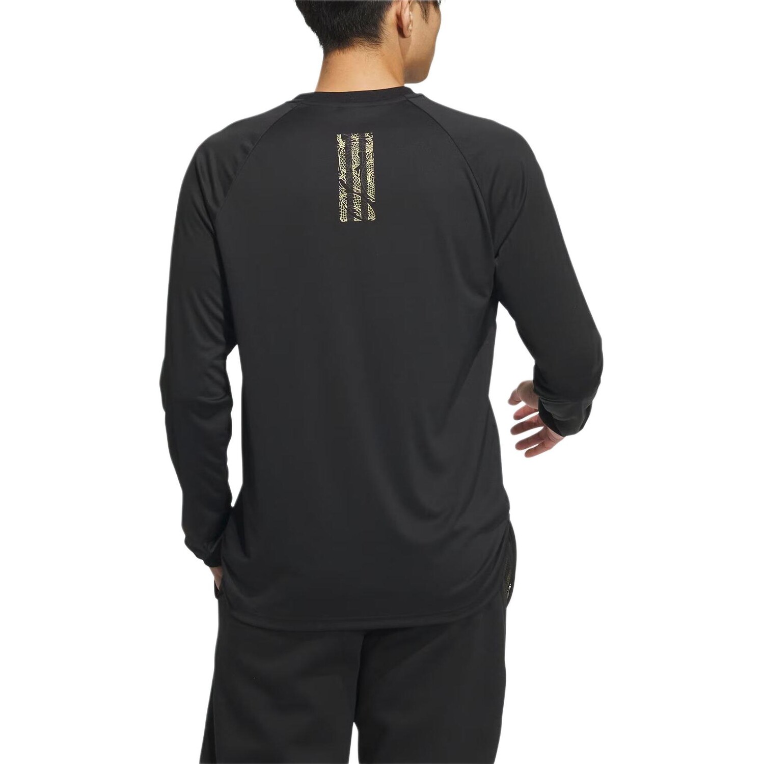 Футболка серии Year Of The Dragon CNY унисекс, черная Adidas, черный — фото 3
