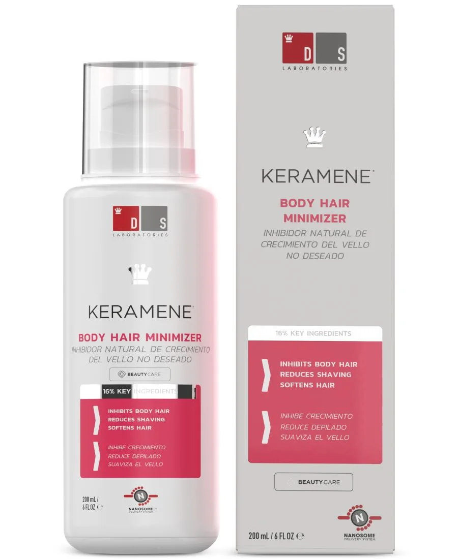 DS Laboratories Средство для минимизации волос на теле Keramene, 200 мл