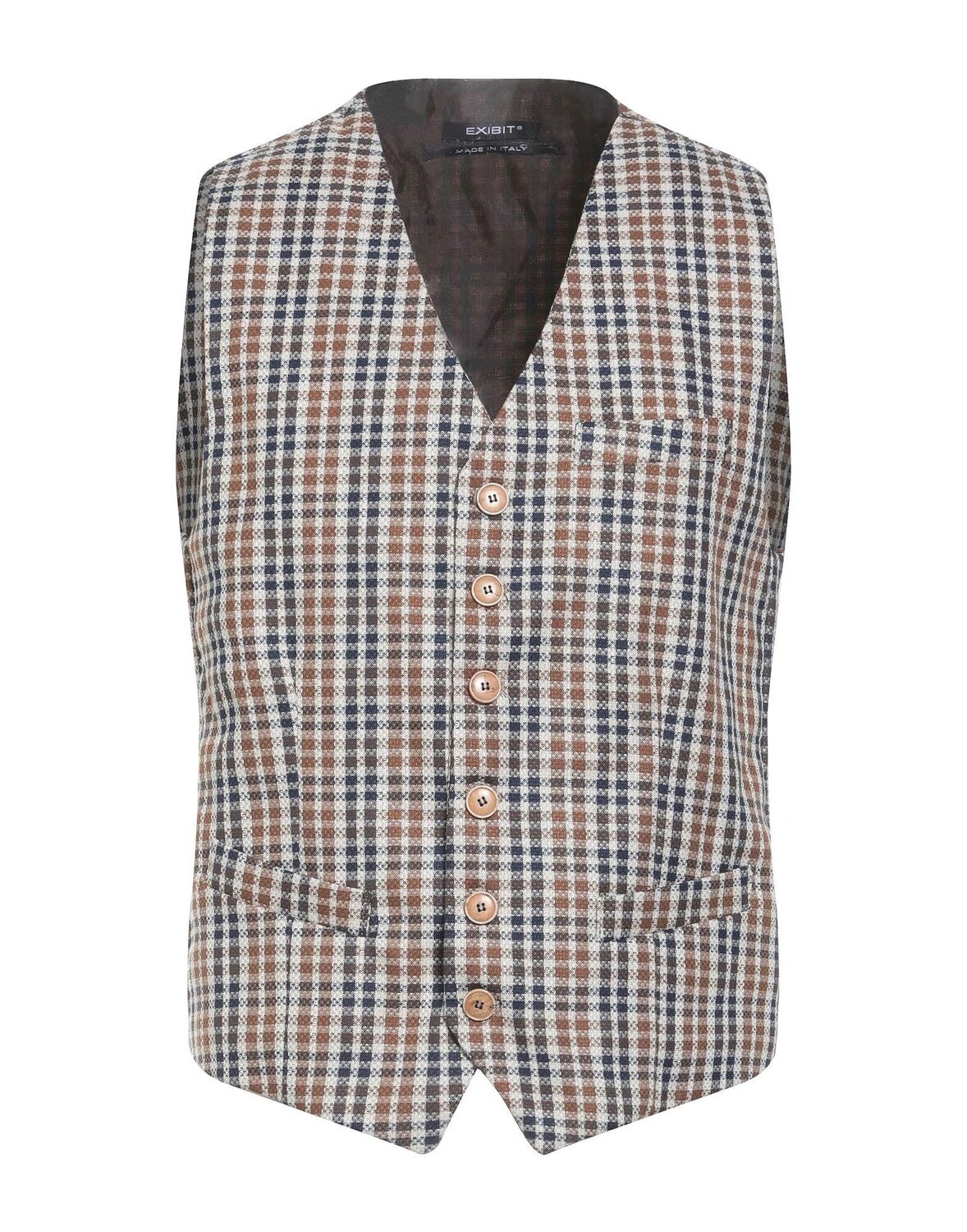 

Жилет, сшитый на заказ Exibit, хаки