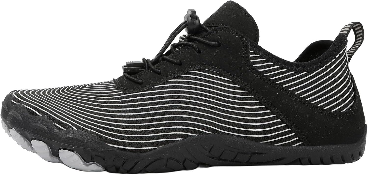 

Кроссовки для мужчин и женщин, обувь для босых ног, для активного отдыха на открытом воздухе, спортивная обувь для плавания, бассейна Generic, черный