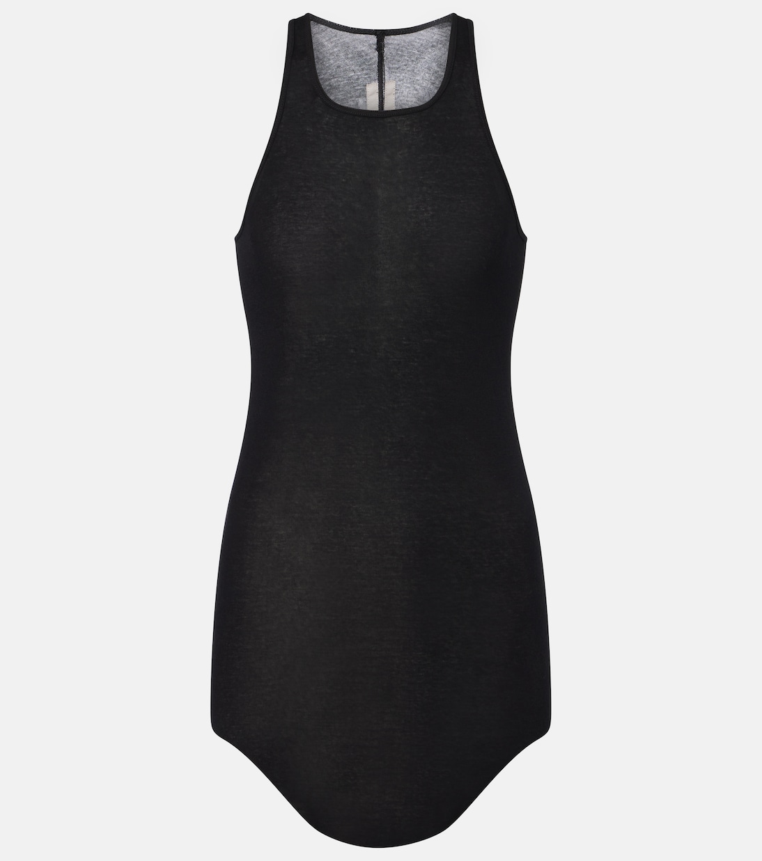 

Хлопковая майка Rick Owens, черный