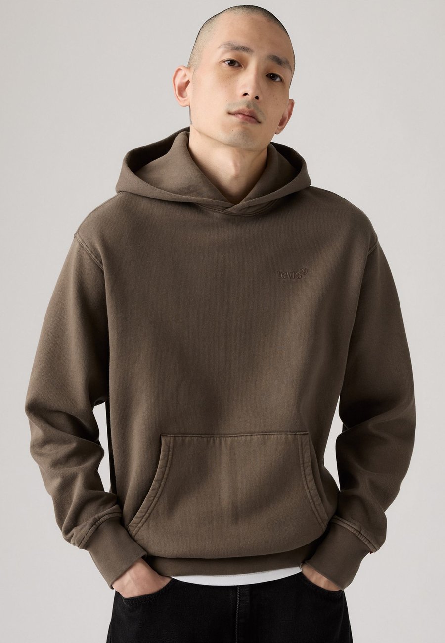 

Худи Levi's THE AUTHENTIC, Garment Dye Khaki Green/Grey