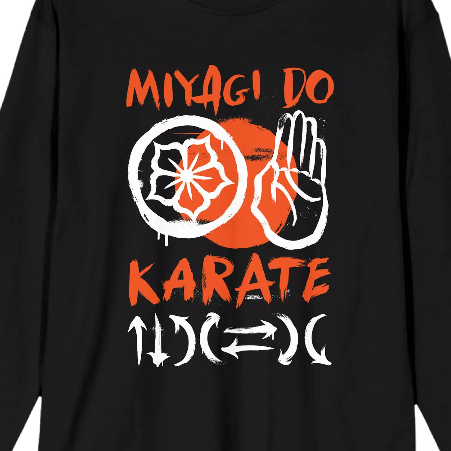 

Мужская футболка с длинными рукавами Cobra Kai Miyagi-Do Licensed Character