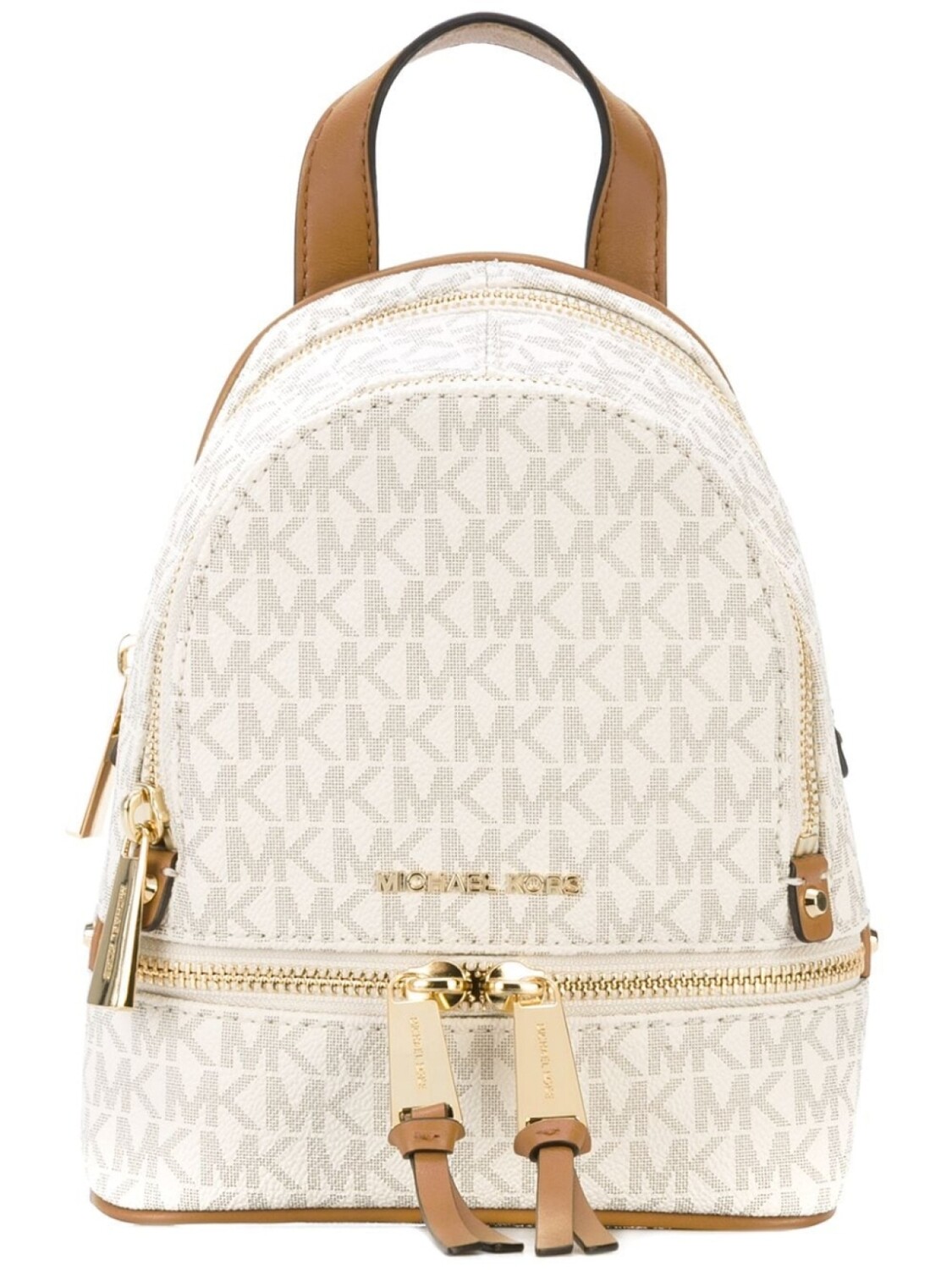 

Michael Kors мини-рюкзак на молнии, кремовый