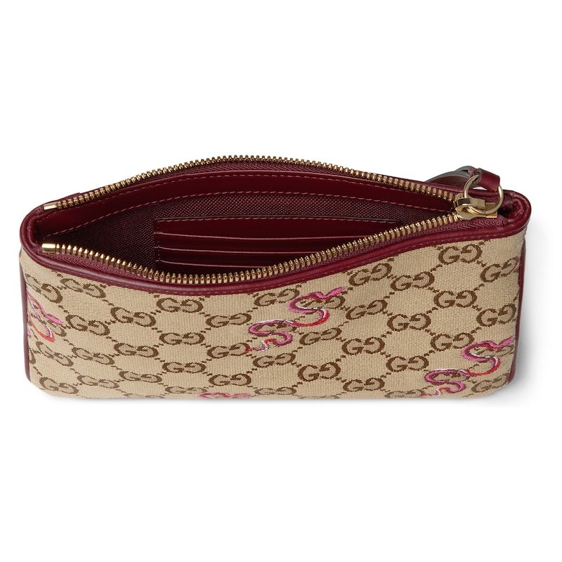 Женская сумка-клатч Gucci GG Supreme — фото 4