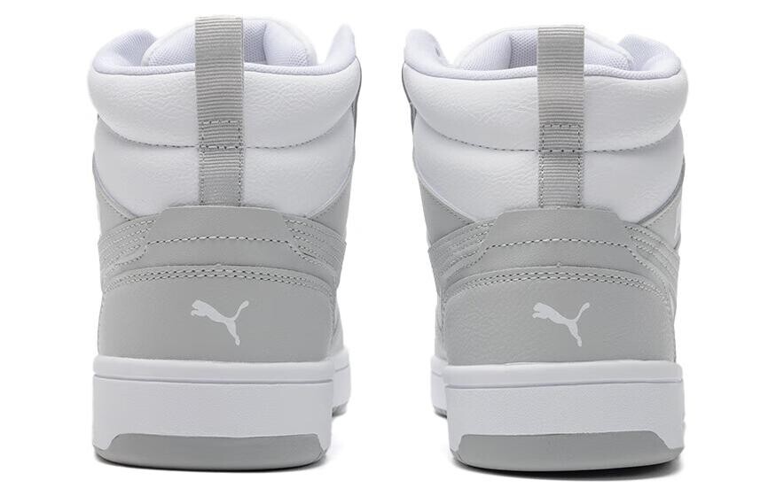 Обувь для скейтбординга Puma REBOUND унисекс, Puma white - light gray — фото 3