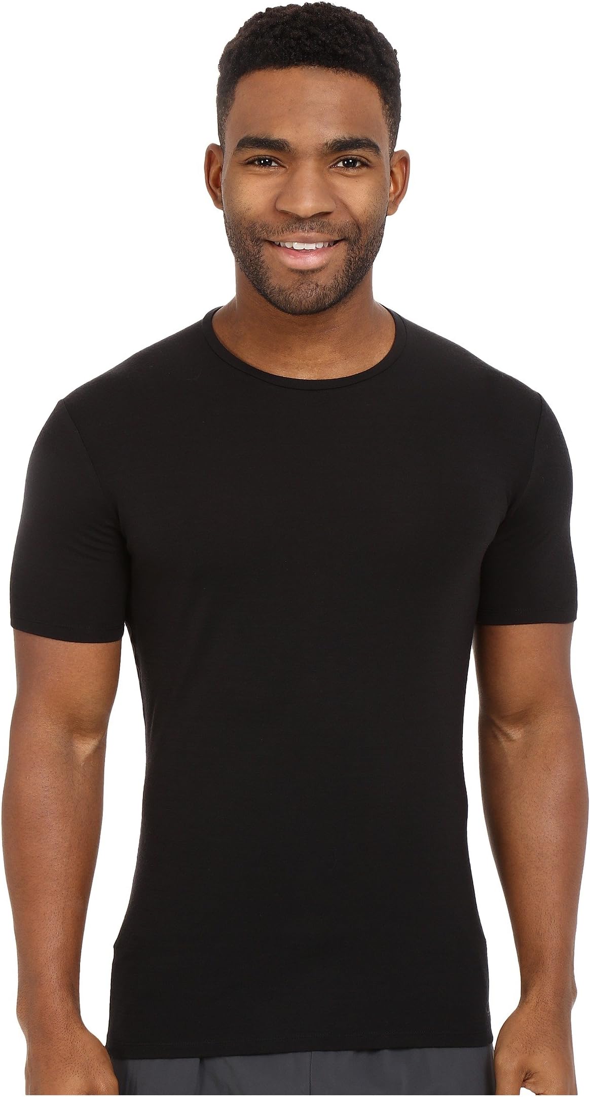 

Футболка Icebreaker Anatomica Merino Short Sleeve Crewe, цвет Black/Monsoon