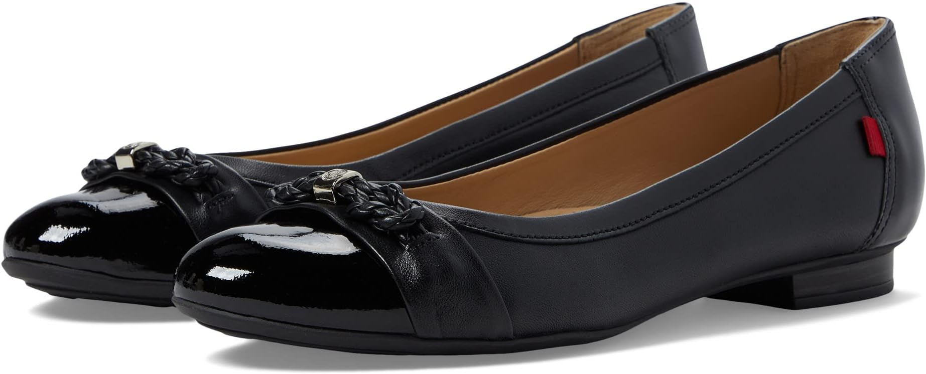 

Балетки Park Ave Flat Marc Joseph New York, цвет Black Nappa/Patent