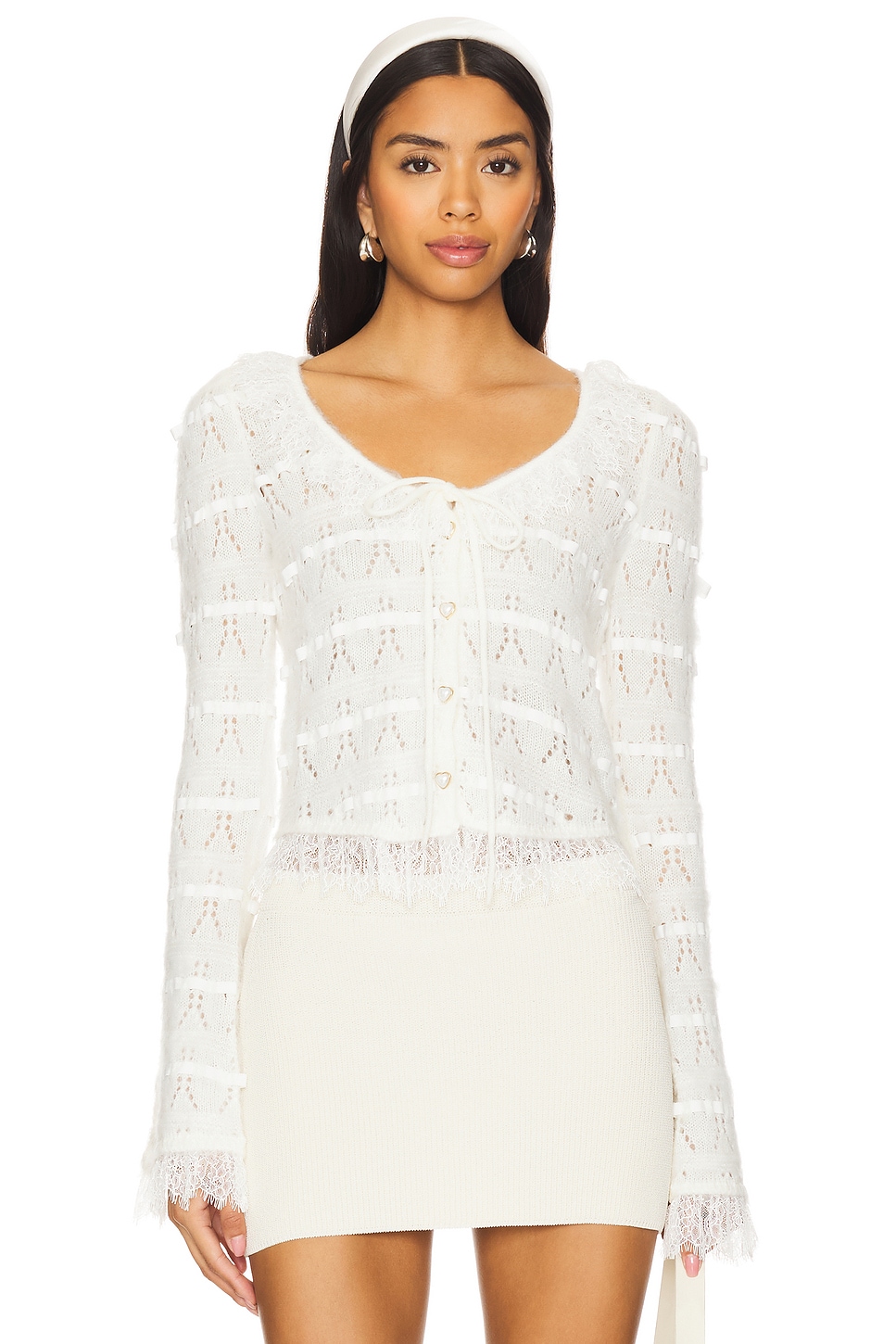 

Кардиган jayla For Love & Lemons, бежевый
