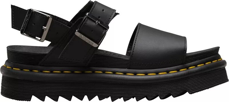 

Женские кожаные сандалии Dr. Martens Voss Hydro, черный