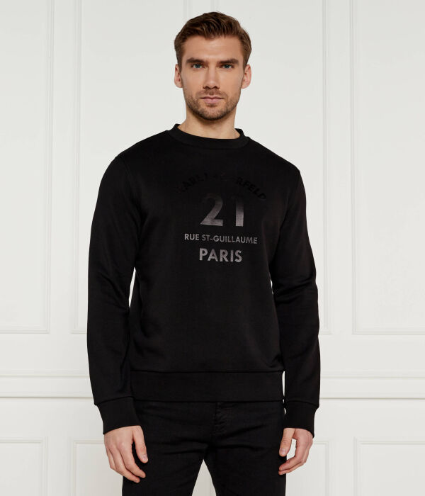 

Свитер Regular fit Karl Lagerfeld, черный
