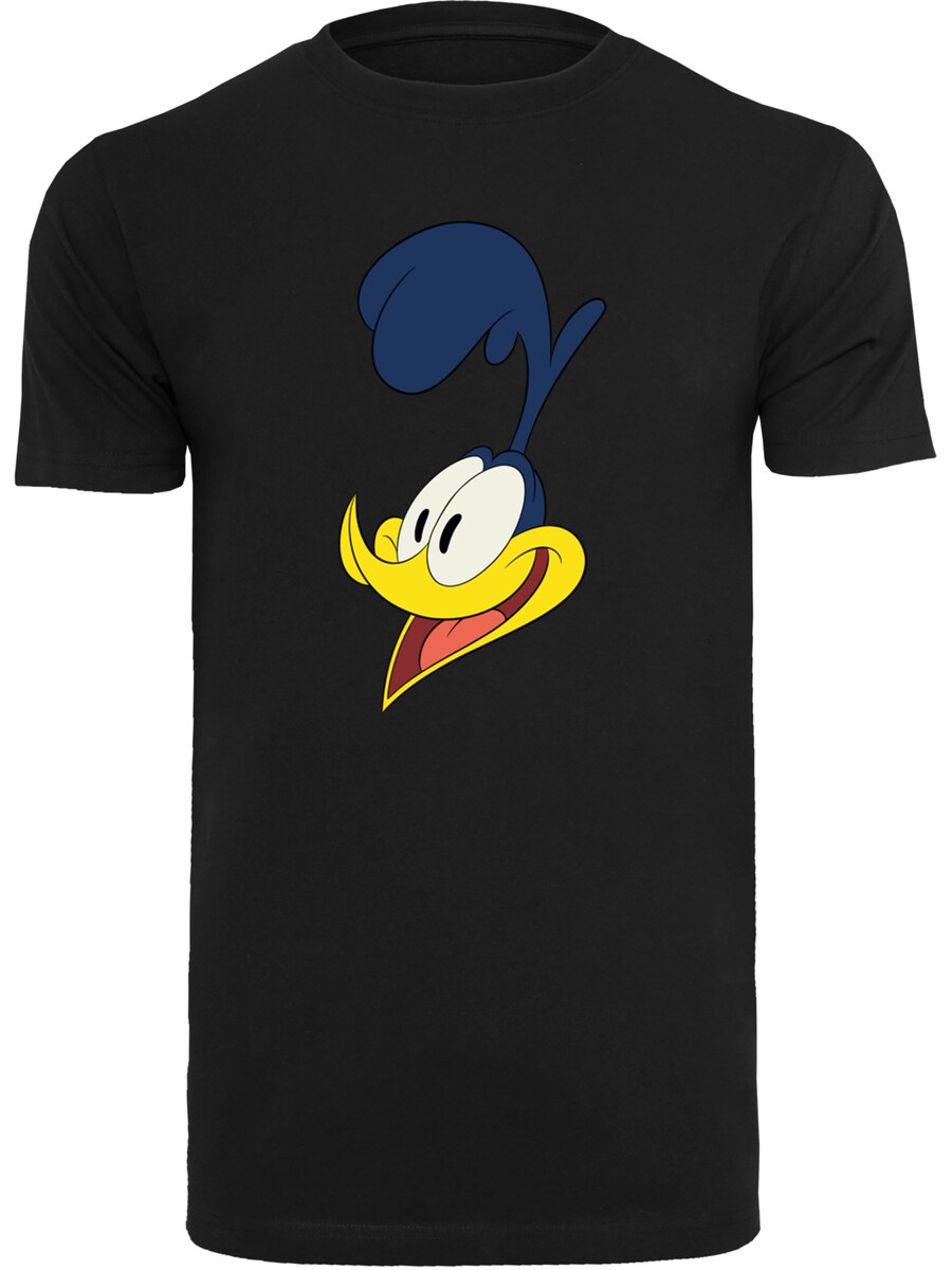 

Рубашка F4NT4STIC Looney Tunes Road Runner Face, черный