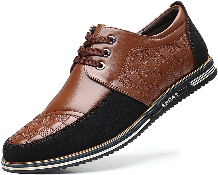 

Мужские повседневные роскошные кроссовки-мокасины Veslesth, комфортная обувь для прогулок, модные туфли для вождения, кожаная обувь для мужчин для работы, офиса и активного отдыха Veslexth, коричневый