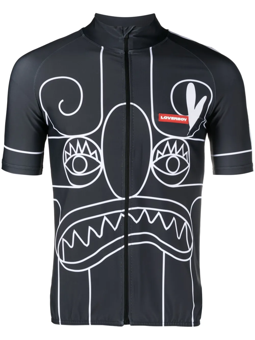 

Футболка с графичным принтом Charles Jeffrey Loverboy, серый