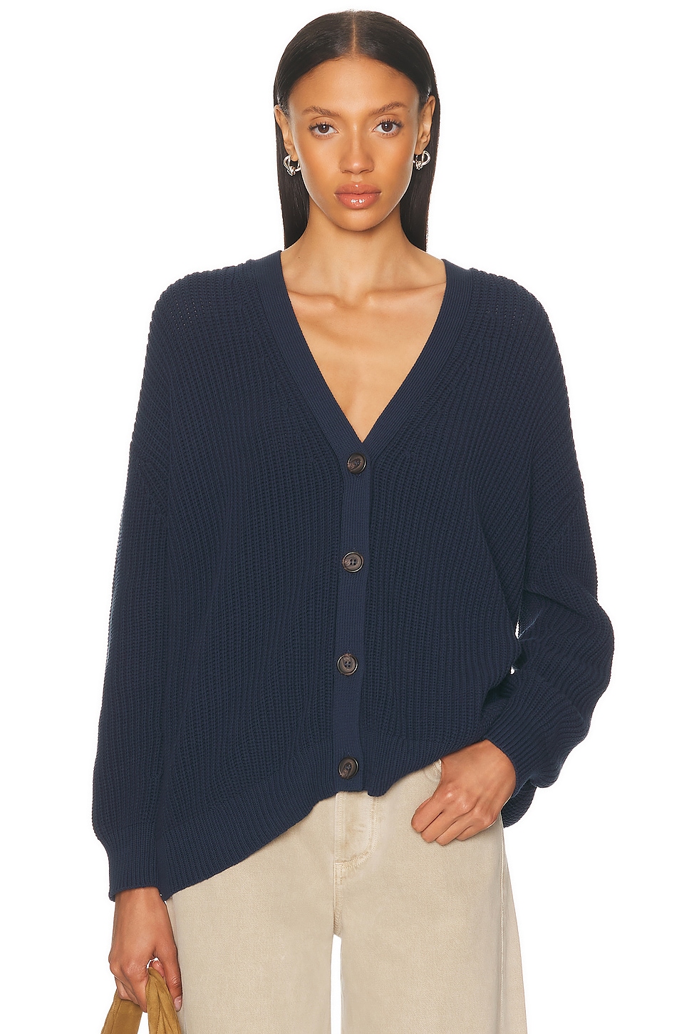 

Хлопковый кардиган Cocoon Jenni Kayne, Navy