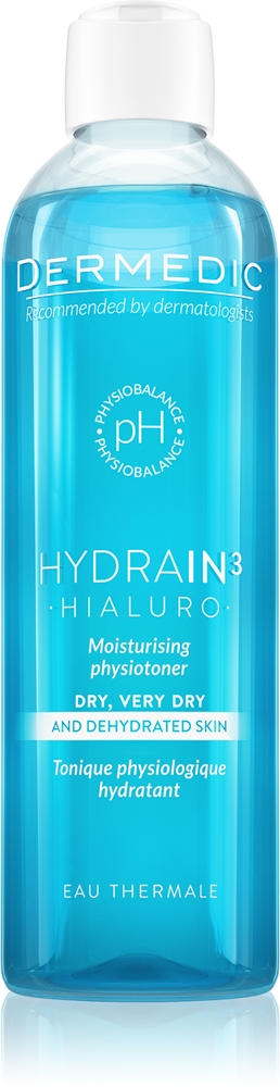 

Hydrain3 гиалуроновый увлажняющий тоник для очень сухой кожи Dermedic, 200 мл