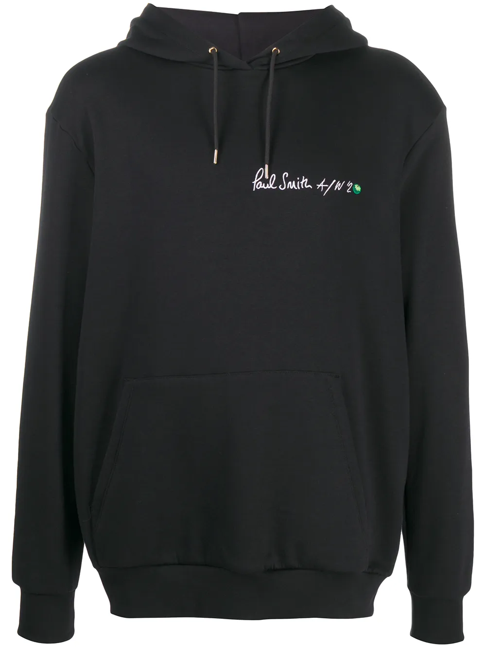 

Худи оверсайз с логотипом Paul Smith, черный